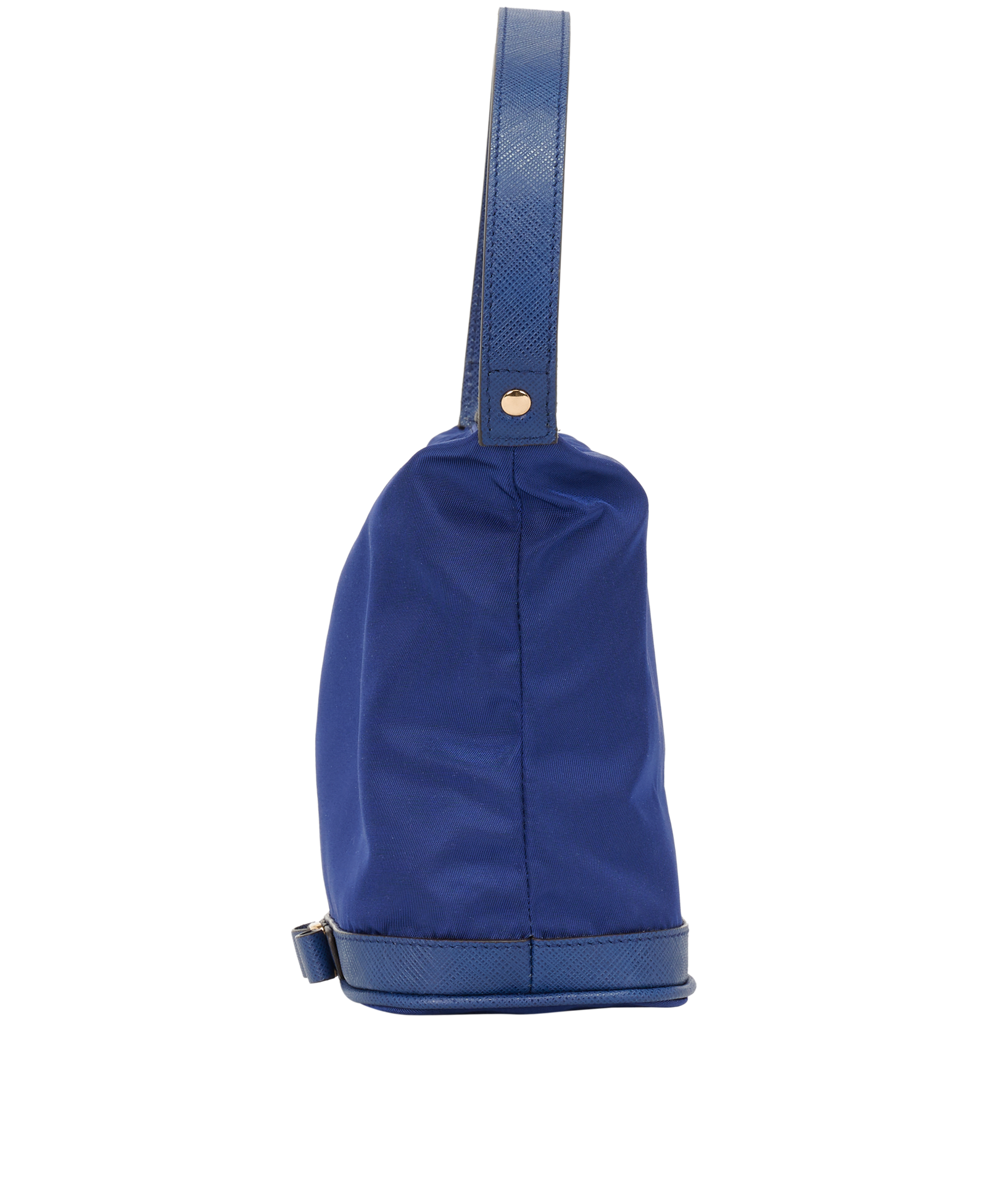 Mini Vara Bow Bag, &pound;175, Handbags, Navy, Nylon, Bottom view